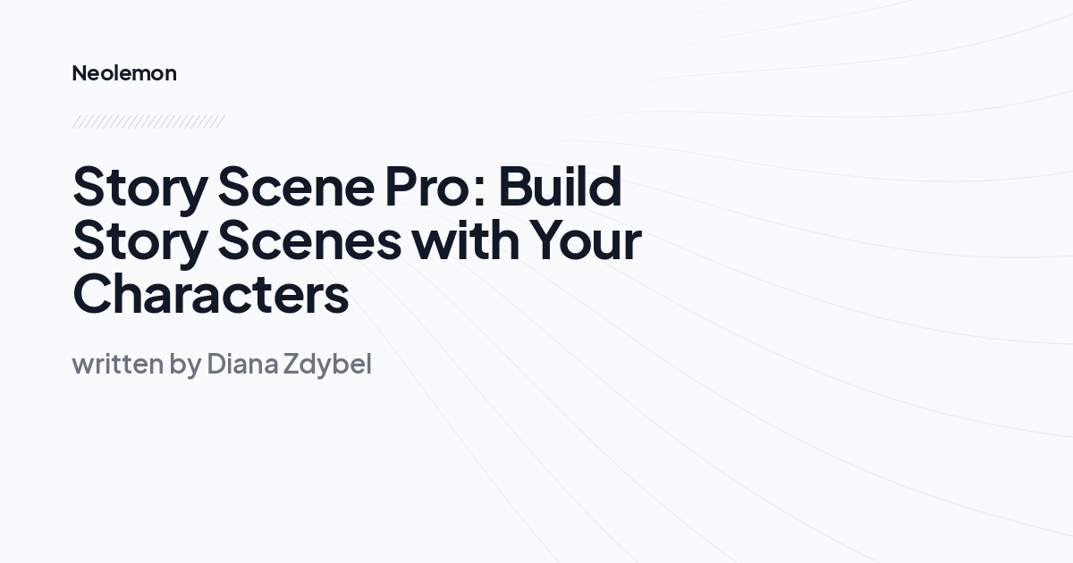 Story Scene Pro: Build Story Scenes with Your Characters