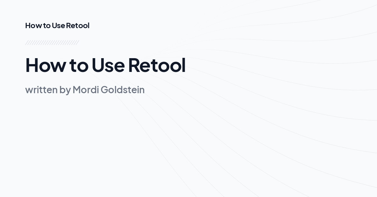 How to Use Retool