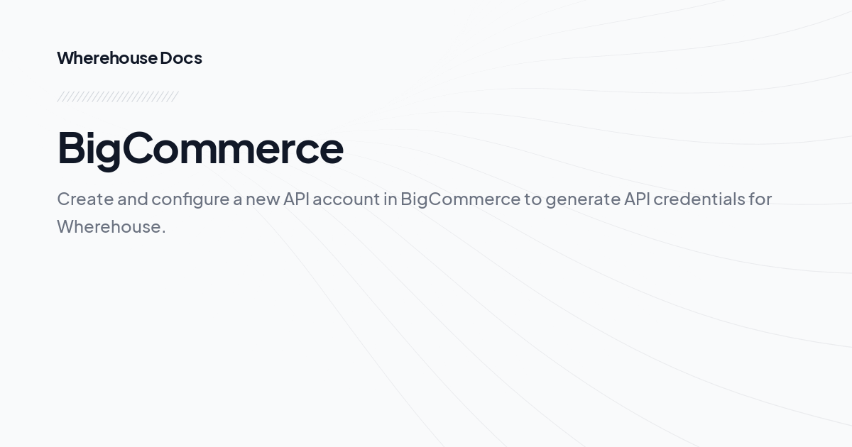 BigCommerce