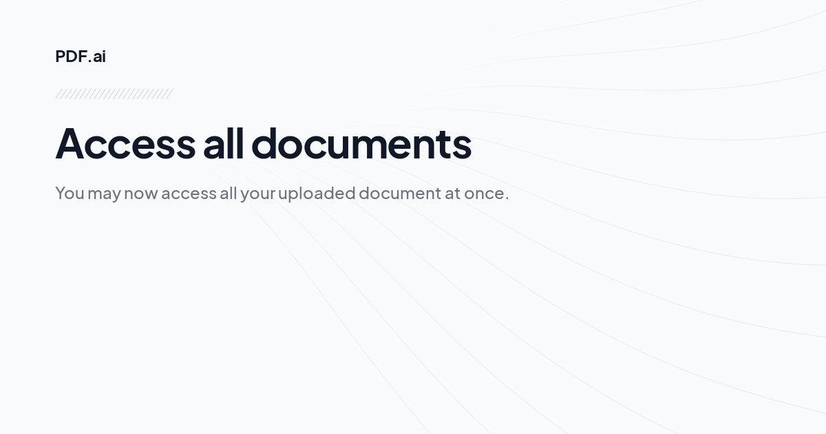 Access all documents