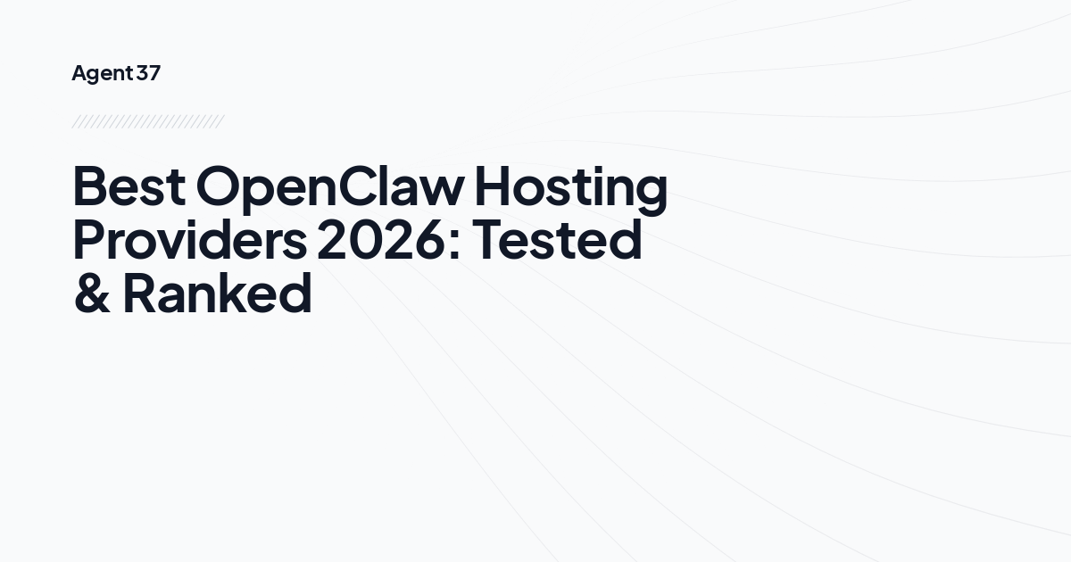 Best OpenClaw Hosting Providers 2026: Tested & Ranked
