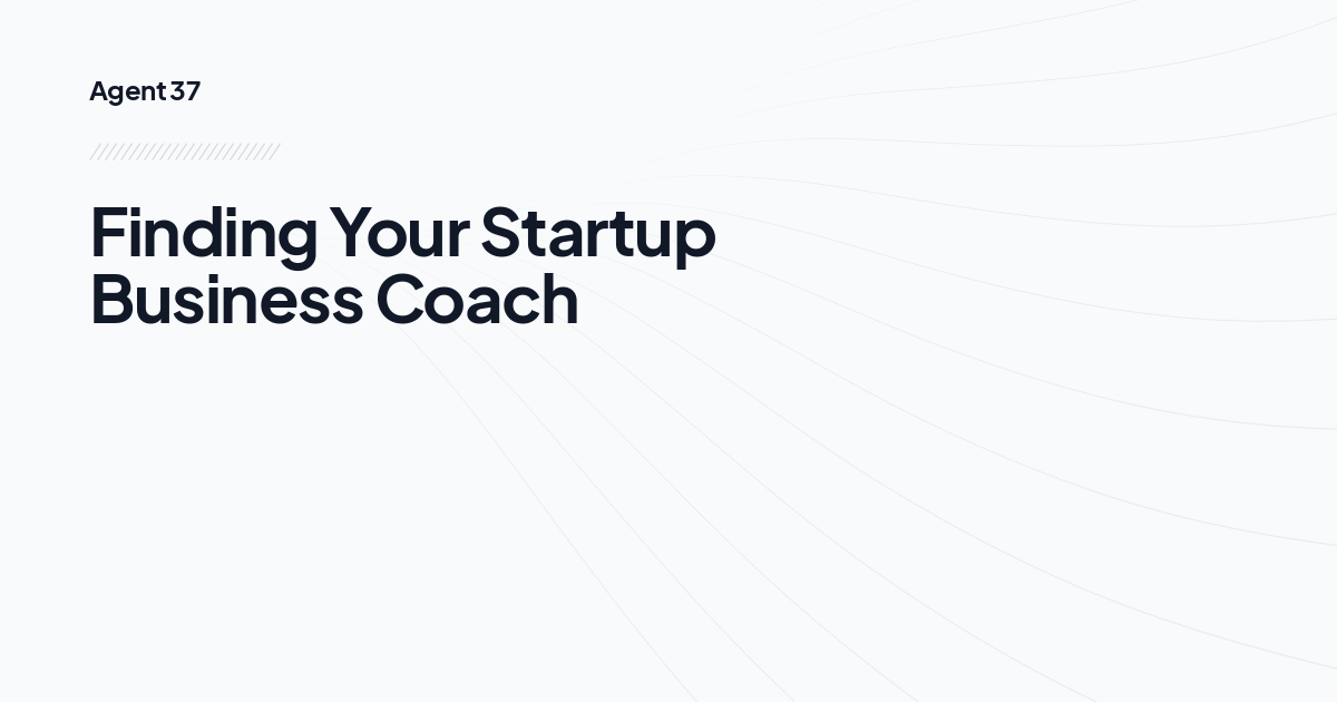 Finding Your Startup Business Coach