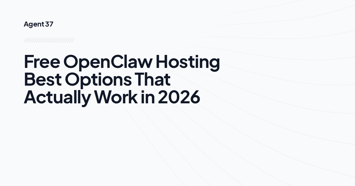 Free OpenClaw Hosting Best Options That Actually Work in 2026