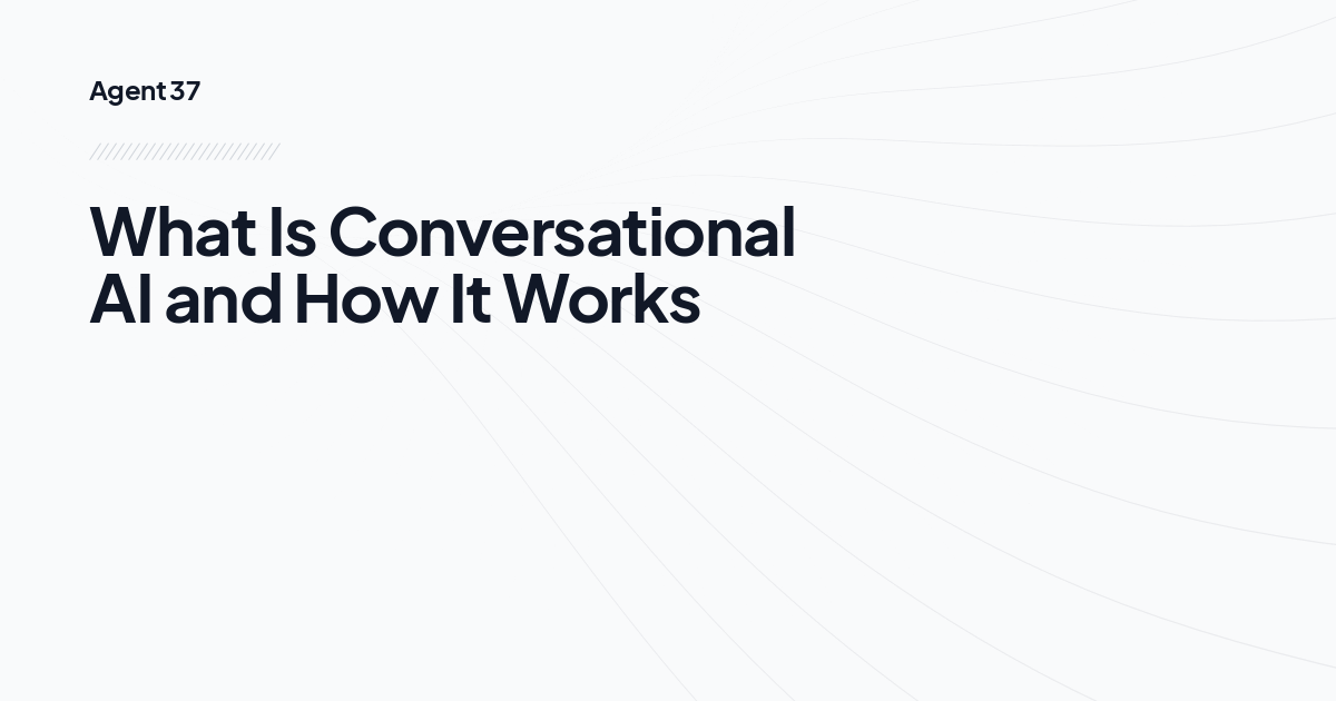 What Is Conversational AI and How It Works