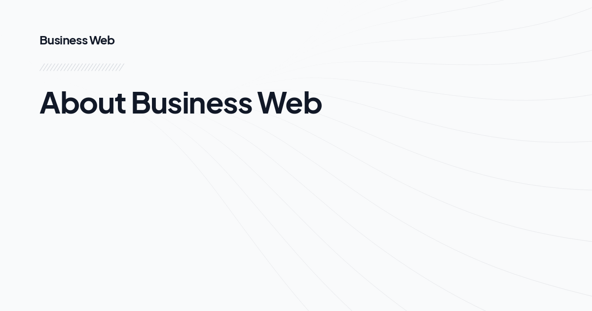 About Business Web