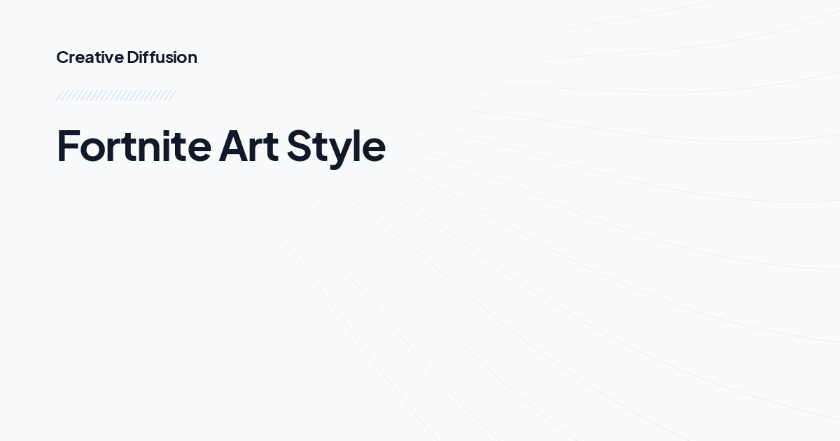 Fortnite Art Style