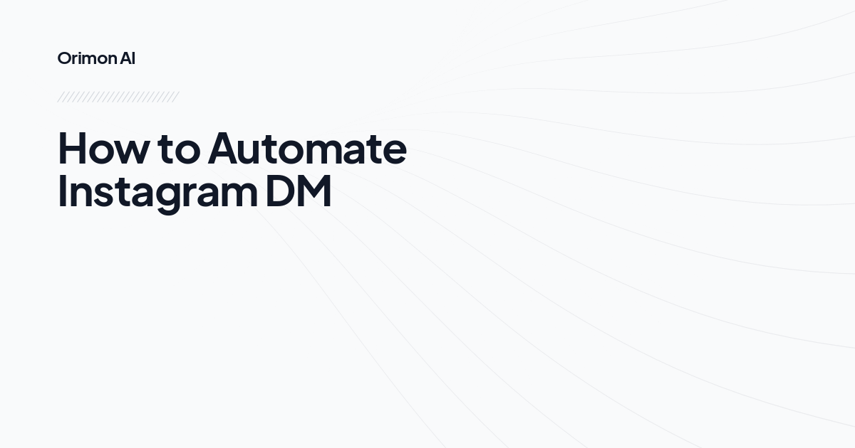 How to Automate Instagram DM