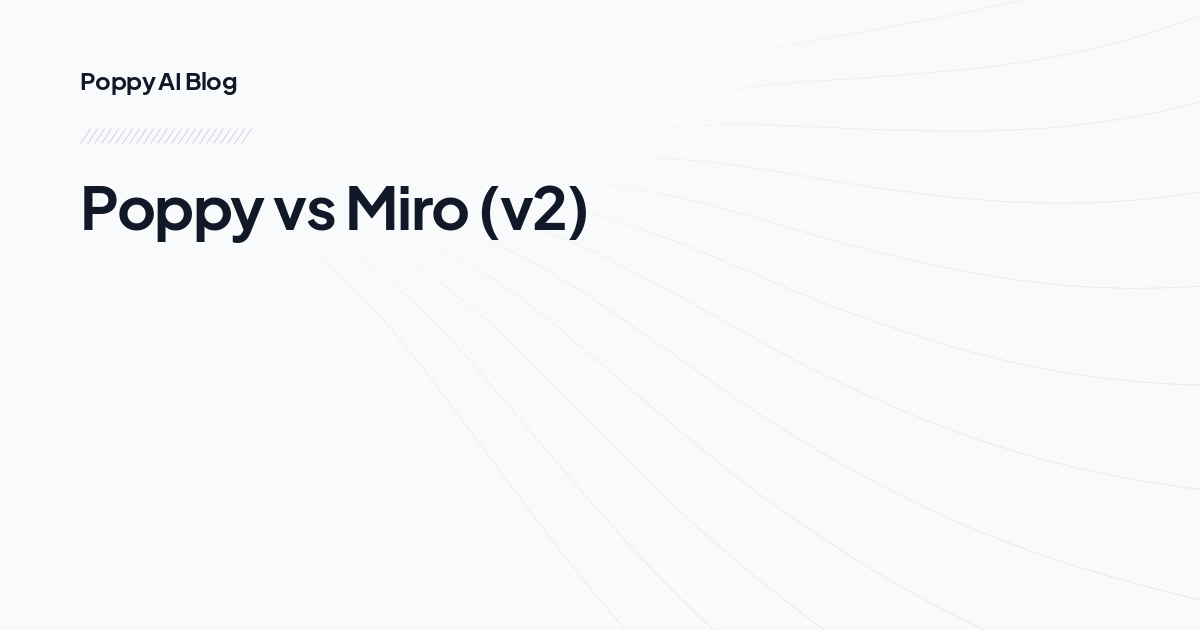 Poppy vs Miro (v2)