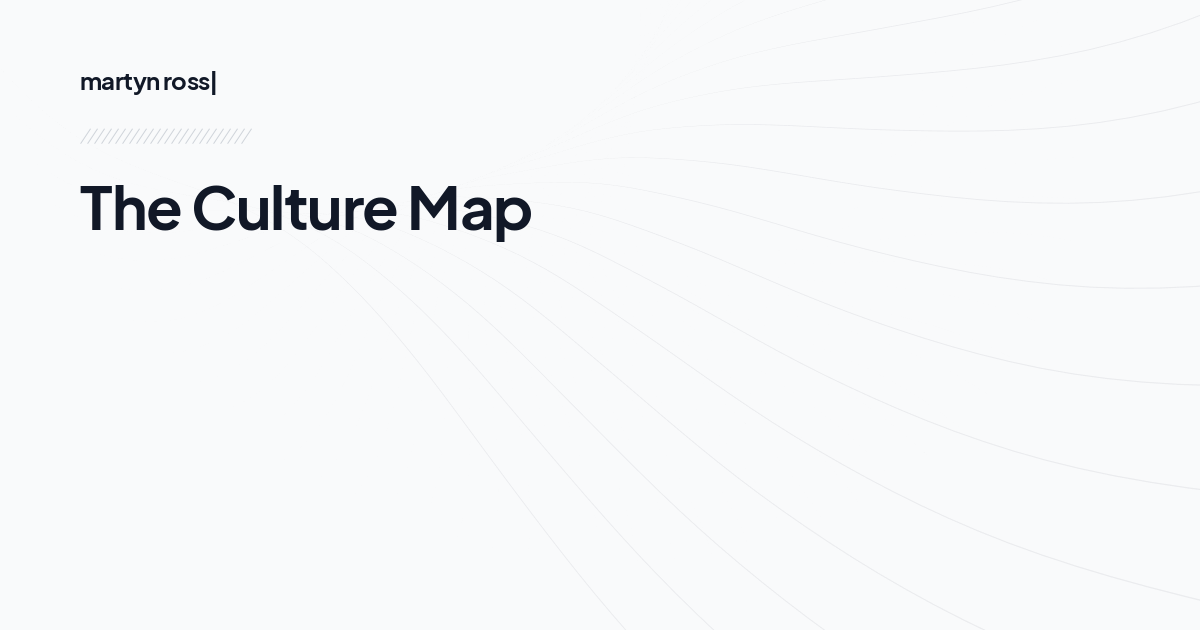 The Culture Map