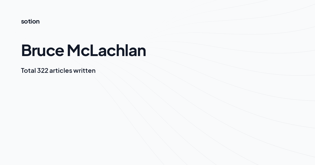 Bruce McLachlan