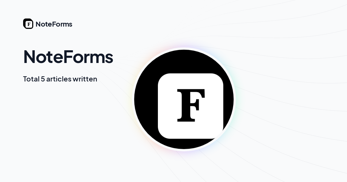 NoteForms